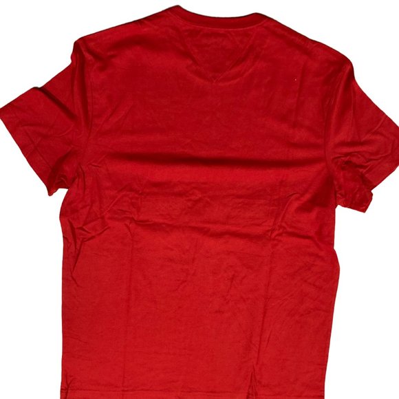 Tommy Hilfiger Men's Short Sleeve Red NYC T-shirt - Picture 2 of 4